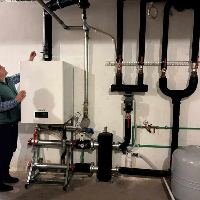 Εγκατάσταση συστηχείας λεβήτων φυσικού αερίου 180kw στο 2ο Δημοτικό Σχολείο Λυκόβρυσης